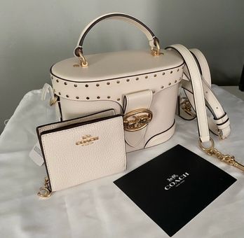 Coach Giorgie Gem Crossbody Bag And Wallet White - $350 - From Cely