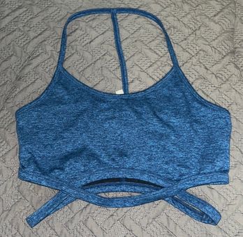 Free People Movement Infinity Blue Sports Bra Size M - $20 - From