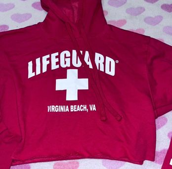 Lifeguard sales cropped hoodie