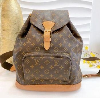 LOUIS VUITTON Backpack Monogram Canvas Montsouris GM