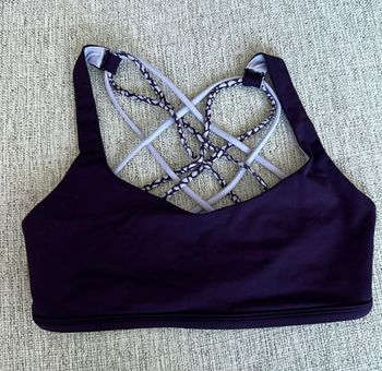 Lululemon Free To Be Wild Bra Purple Size M - $29 (39% Off Retail) - From  Sydney