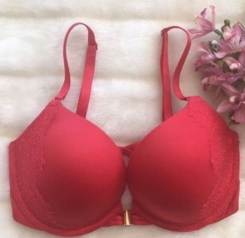 Victoria's Secret VS Very Sexy Push-up Red Bra 32DD Size undefined - $32 -  From Beadsatbp