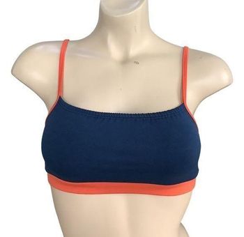 Wow Sports Bra Size Small Coral and Blue Made in Brazil New Without Tags -  $18 - From GetFit