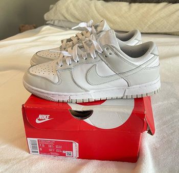 Nike DUNK LOW PHOTON DUST WOMENS Gray Size 7.5 - $295