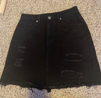 blue festival skirt