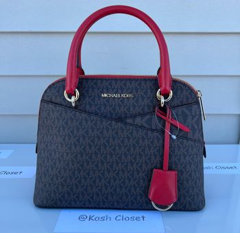 Michael Kors Jet Set Medium Dome Satchel 