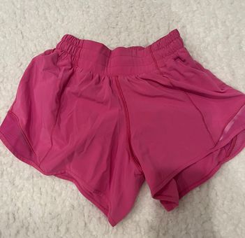 Lululemon Sonic Pink Hotty Hot Shorts