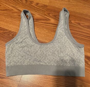 Aerie Seamless Sports Bra Gray Size L - $15 - From Melissa