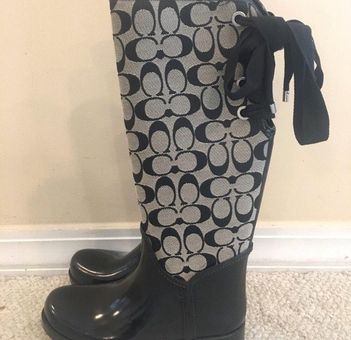 Coach Winter Boots Black Size 7 - $70 (72% Off Retail) - From Franny