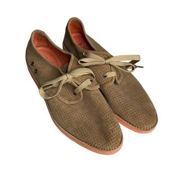Johnston & Murphy Women's Tan Leather Breathable Comfort Lace up Shoe 8 -  $25 - From Palmetto