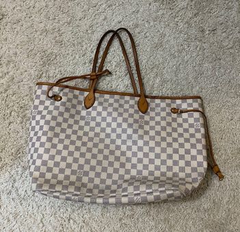 Louis Vuitton Damier Azur Neverfull GM Tote Bag