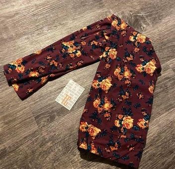 LuLaRoe tc leggings floral print new with tag Size undefined - $21