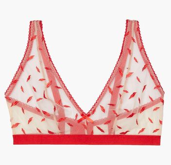 Savage X Fenty Valentine's Day Kisses Bra Size 3X - $35 - From