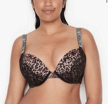 Shine Strap Push-Up Bra