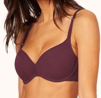 Lively Bra The No-Wire Push Up in Plum Purple Sz 36DD / 36E EUC Jewel Color  - $30 - From Liz