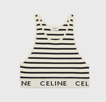Celine mesh sports bra - CELINE