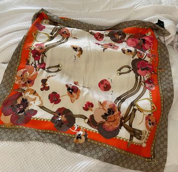 Monogram Silk Scarf w/ Tags