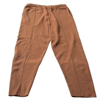 ZARA Knit Ponte Pants Brown Size Large - $22 - From Shop