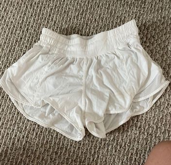 Lululemon White Hotty Hot 2.5” Shorts - $30 (50% Off Retail) - From Celeste