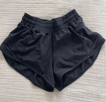 lululemon athletica, Shorts, Lululemon Black Hotty Hot Shorts 25