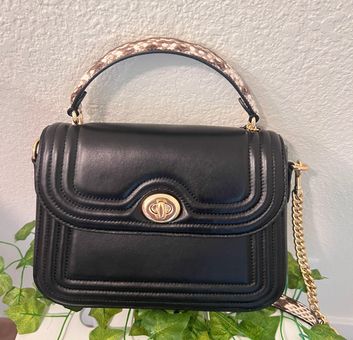 Coach Marlie Top Handle Satchel With Border Quilting