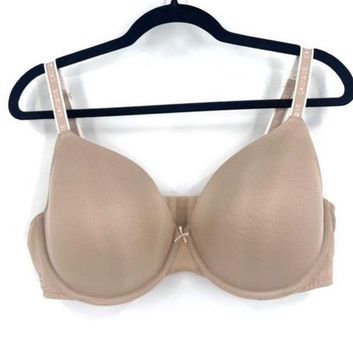 Cacique Women's Padded Lightly Lined Full Coverage T-Shirt Bra Beige Size  40DD - $30 - From April