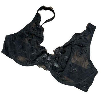 Felina Lingerie Sheer Black Bra Size undefined - $15 - From Flippin