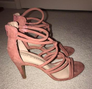 pink heels size 8