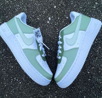 SAGE GREEN AIR FORCE 1 CUSTOM  Nike air force, Nike air, Air force