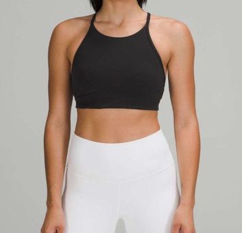 Lululemon Flow Y Wrap-Front High-Neck Bra Black - $58 (14% Off Retail) -  From Marissa