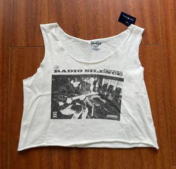 Brandy Melville, Tops, Brandy Melville White Tank Top