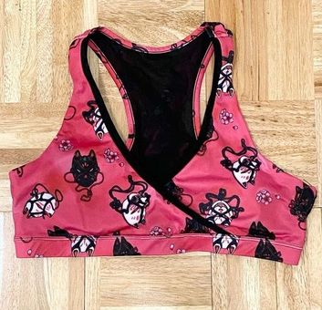 IRON YOKAI Eri Bra Printed Devil Dog Sports Bra Size 2XL - $45 - From  Beadsatbp