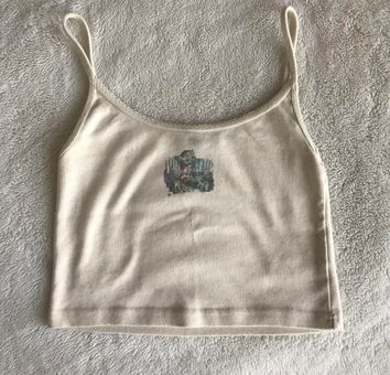 Brandy Melville Kitten Skylar Tank Tan 25 From Deja