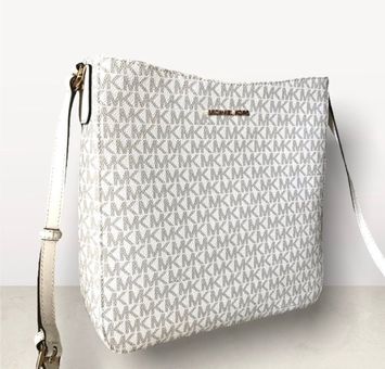 Michael Kors Jet Set Crossbody Bag, Off-White