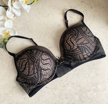 Victoria's Secret very sexy push-up bra size 36C Black - $14 (76% Off  Retail) - From Jazmin