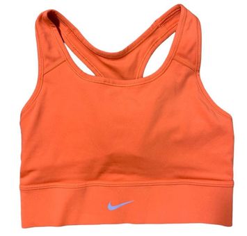 Nike Pro  Long Line Sports Bra Size Small Orange - $20 (59% Off