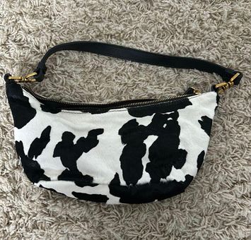 Girls Cow Print Chain Decor Shoulder Bag | SHEIN