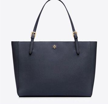 Tory Burch  Large Black York Buckle Tote Gold Hardware Three Compartment -  $199 - From Courtney