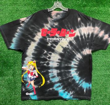 Kirby Anime Cartoon Kick Kanji Tie Dye Graphic Tee Shirt XL  Walmartcom