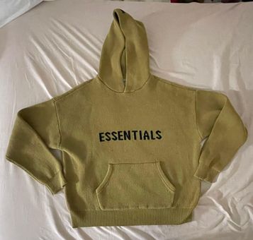 Fear of God Essentials Knit Pullover Hoodie - Essentials Hoodie