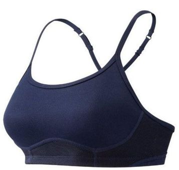 New Balance for J. Crew Sports Bra Womens Large Navy Blue