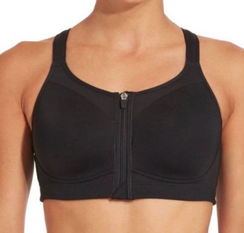 Calia by Carrie Calia Front Zip Sports Bra Black Size 38 D - $26 - From  Kristine