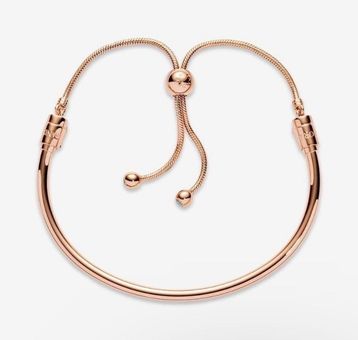 Pandora flower 2024 stem slider bracelet