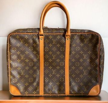 Louis Vuitton Authentic Sirius Classic monogram canvas suitcase