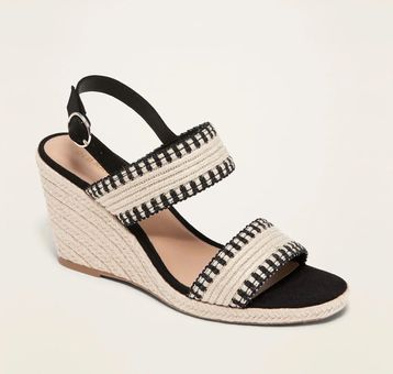 Old Navy Women's Open-Toe Espadrille Wedge Sandals