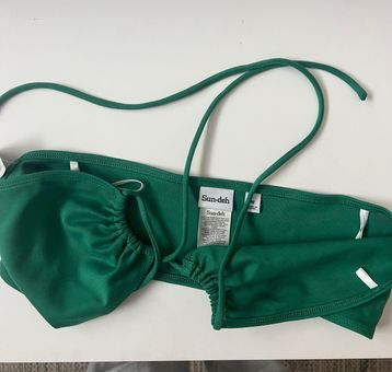 Aritzia Sunday Best Halter Top Green Size M - $15 New With Tags