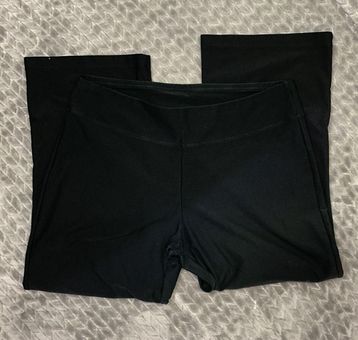 Nike Leggings Black Cropped Wide Leg Size Medium (8-10) - $19 - From Keri