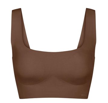 SKIMS NAKED SCOOP LONGLINE BRALETTE JASPER XS Brown - $40 (16% Off Retail)  New With Tags - From Vanilla