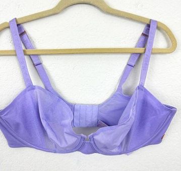 Rihanna Savage Fenty Women's Unlined Irridescent Bra Purple Size 38DDD  (38F) - $22 - From Jen