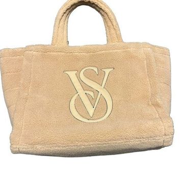 victoria secret plush tote